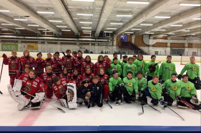Hokejové naděje z jablonecké školy přesvědčivě rozdrtily Švédy
