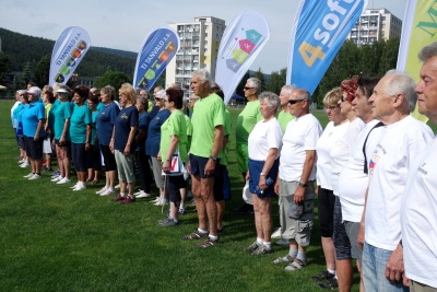 Do celorepublikového klání se probojovali senioři z odborového svazu železničářů