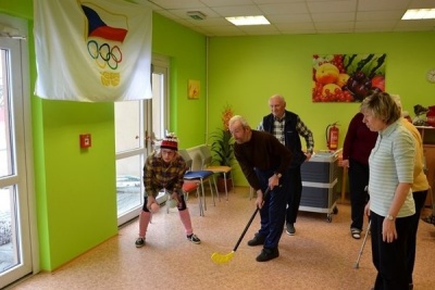 Záběry z Olympijského dne v Hamrech putovaly do Pchjongčchangu