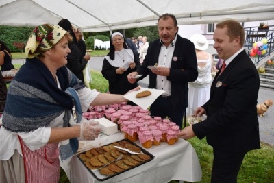 Jubileum slavily všechny tři vily domova důchodců