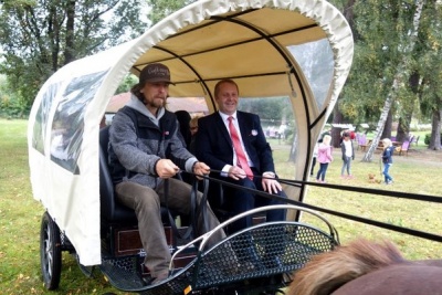 Jubileum slavily všechny tři vily domova důchodců