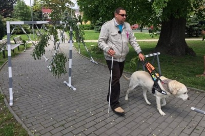 Závody vodících psů vyhrála Kaya z České Lípy