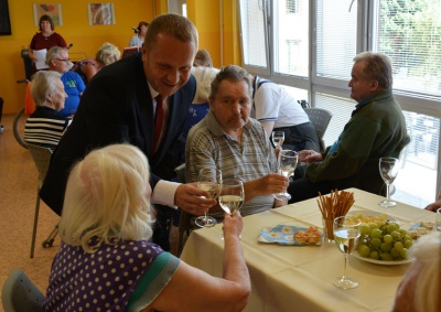 V Hamrech je domov důchodců otevřený všem návštěvníkům