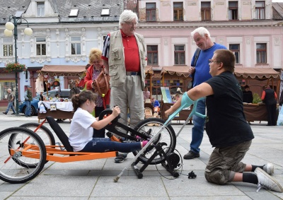 Ve slalomu na invalidním vozíku vybojoval náměstek hejtmana třetí místo