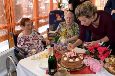 Každý rok mi přinesl důvod, proč se radovat, říká 103letá jubilantka