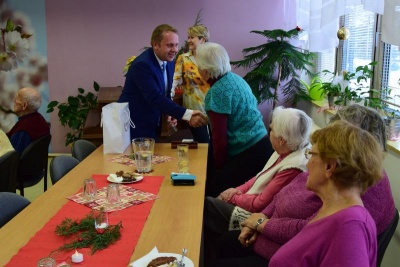 Náměstek Svoboda popřál jabloneckým seniorům hodně štěstí v novém roce