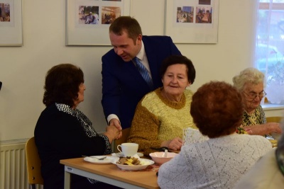 Náměstek Svoboda popřál jabloneckým seniorům hodně štěstí v novém roce