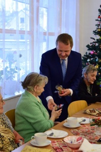 Náměstek Svoboda popřál jabloneckým seniorům hodně štěstí v novém roce