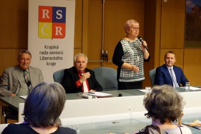 Rada seniorů zhodnotila na půdě Libereckého kraje svou činnost